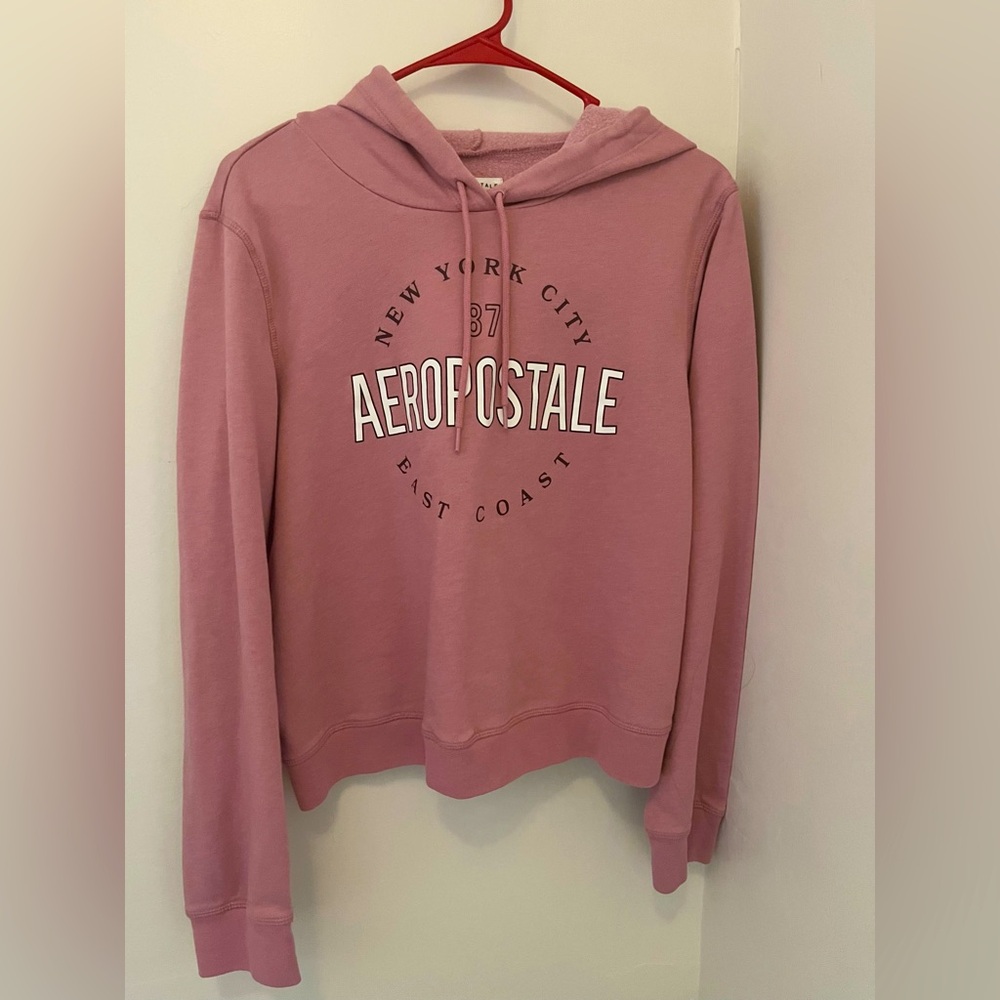 pink aeropostale nyc hoodie